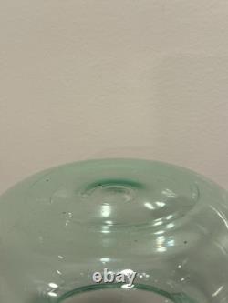 Uranium fish Bowl With Koi Fish Stand