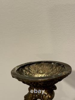 Uranium fish Bowl With Koi Fish Stand
