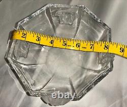 VERSACE 7 inch ROSENTHAL MEDUSA LUMIERE CRYSTAL BOWL LARGE SIZE USED