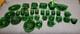 VINTAGE Anchor Hocking Forest Green 39 Pcs Beautiful And Great Condition