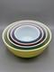 VINTAGE Pyrex Primary Colors Mixing Bowls Set of 4 401, 402, 403, 404