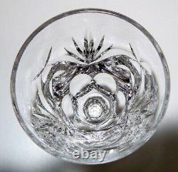 VINTAGE Waterford Crystal ASHLING (1954-) Set of 6 Sherry Wines 5 1/8 IRELAND