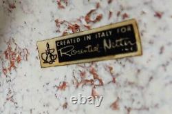 VTG Bitossi Aldo Londi Bowl Console MCM Centerpiece Rosenthal Netter Italy READ