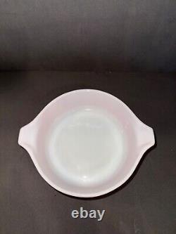 VTG HTF Rare Pyrex Amish Pink Butterprint Casserole Set with Lids 471, 472, 473