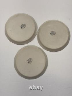 VTG Herend QUEEN VICTORIA 6 Leaf Shaped Dish And 3 Small Trinkets Set Of 4