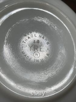 VTG Pyrex Amish Butterprint Turqouoise Mixing Bowl Set (3 pc 401, 402 & 403)