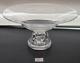 VTG STEUBEN Signed Centerpiece Pedestal Compote Bowl, 9 7/8 w x 4 7/8 h