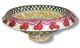 Very RARE MACKENZIE CHILDS HUGE TAYLOR OVATION BOWL ODD FELLOWS PATTERN