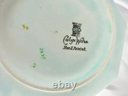 Vhtf Adams Calyx Ware Large Octagonal 8 7/8 Bowl Lowestoft Carolynn Calyxware