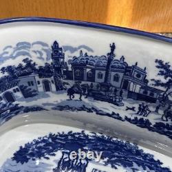 Victoria Ware Ironstone Blue & White Porcelain Foot Bath Basin XL No Chips