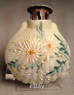 Victorian COCKLESHELL Salt Shaker Mt Washington Glass Mums