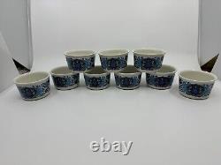 Villeroy & Boch Izmir Ramekin/Custard Cups Set Of 9