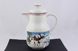 Villeroy & Boch Naif Christmas Coffee Pot & LID New