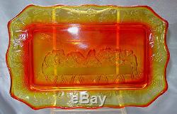 Vintage1955 -lg Wrightlords(last)supper10.5bread/cake Plate/tray+a $4 Shp Sp