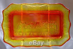 Vintage1955 -lg Wrightlords(last)supper10.5bread/cake Plate/tray+a $4 Shp Sp