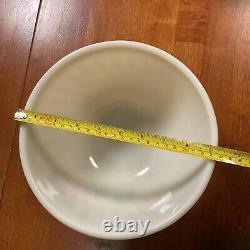 Vintage 1950s Fire King Gay Fad set of 4 Nesting Mixing Bowls Apple Pattern
