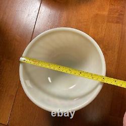 Vintage 1950s Fire King Gay Fad set of 4 Nesting Mixing Bowls Apple Pattern