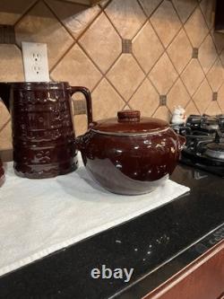 Vintage 1950s Marcrest Daisy Dot Ovenproof Stoneware Set