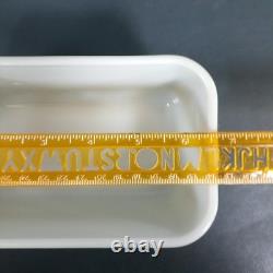 Vintage 8pc Set Pyrex Spring Blossom Fridge Containers with Glass Lids