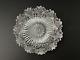 Vintage American Brilliant Cut Glass Dish Bowl, 6 Diameter, 1 1/4 High