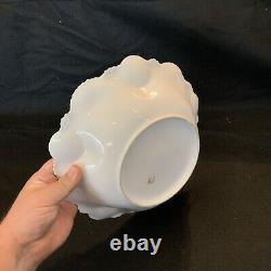 Vintage Antique RS Prussia Icicle Swans Lake- Large 11 Serving Bowl