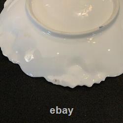 Vintage Antique RS Prussia Icicle Swans Lake- Set Of 6 Plates 7.75