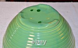 Vintage Bauer Pottery Ring Ware 14 Jade Green Punch Bowl
