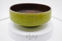 Vintage Bitossi Londi Ceramic Bowl MID Century Modern Great Color