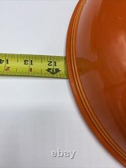 Vintage Fiesta Red 11 3/4Fruit Bowl Fiesta Circa 1937 Bowl Only