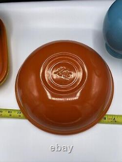 Vintage Fiesta Red 11 3/4Fruit Bowl Fiesta Circa 1937 Bowl Only