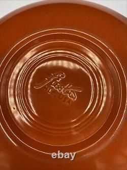Vintage Fiesta Red 11 3/4Fruit Bowl Fiesta Circa 1937 Bowl Only