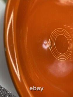 Vintage Fiesta Red 11 3/4Fruit Bowl Fiesta Circa 1937 Bowl Only