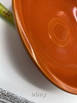 Vintage Fiesta Red 11 3/4Fruit Bowl Fiesta Circa 1937 Bowl Only