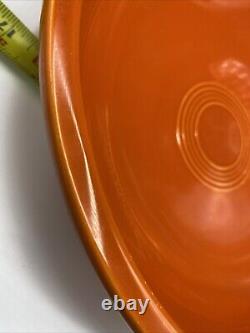 Vintage Fiesta Red 11 3/4Fruit Bowl Fiesta Circa 1937 Bowl Only