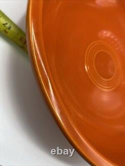 Vintage Fiesta Red 11 3/4Fruit Bowl Fiesta Circa 1937 Bowl Only