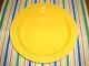 Vintage Fiesta YELLOW Relish Tray Base MARKED
