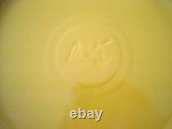 Vintage Fiesta YELLOW Relish Tray Base MARKED