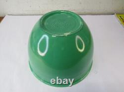 Vintage Fiestaware Fiesta 11 DIA Meadow Green #7 Mixing Nesting Bowl NICE