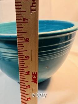 Vintage Fiestaware Turquoise #6 Nesting Bowl