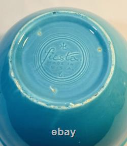 Vintage Fiestaware Turquoise #6 Nesting Bowl