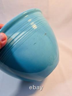 Vintage Fiestaware Turquoise #6 Nesting Bowl