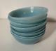 Vintage Fire King 8 Turquoise Blue Delphite Berry Bowl 4 1/2