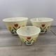 Vintage Fire King Tulip Milk Glass Nesting Mixing Bowl Set of 3 9.5 8.5 6.5