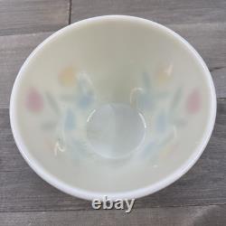 Vintage Fire King Tulip Milk Glass Nesting Mixing Bowl Set of 3 9.5 8.5 6.5