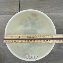 Vintage Fire King Tulip Milk Glass Nesting Mixing Bowl Set of 3 9.5 8.5 6.5