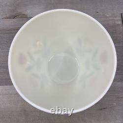 Vintage Fire King Tulip Milk Glass Nesting Mixing Bowl Set of 3 9.5 8.5 6.5