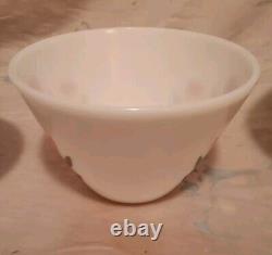 Vintage Fire King Tulip Nesting Bowls Set Of 3