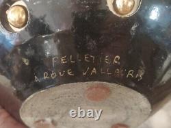 Vintage Georges Pelletier Cup Bowl La Roue Vallauris Ceramic Gilt Glazed France