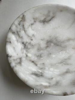 Vintage Italian Alabaster Compote, pedestal bowl