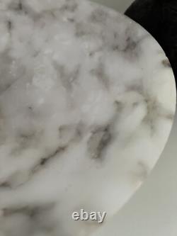 Vintage Italian Alabaster Compote, pedestal bowl